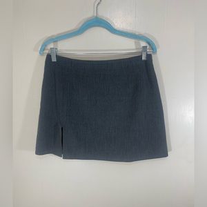 Djerf Avenue Must Have Gray Mini Skirt Women’s Size Medium